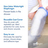 Brownmed - Seal-Tight Original Cast & Bandage Protector - Waterproof Adult Leg Cast Cover for Shower & Swimming - Foot Cover & Shower Bag for Leg Cas