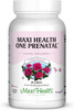 Maxi Health Prenatal Vitamins for Women  One Daily Prenatal Vitamins with Iron, Folate, Choline, Vitamin D3, and Essential Nutrients  High Absorpti