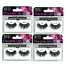 Ardell - Double Up #203 False Eyelashes, Black reusable (4-Pack)