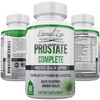 Eternal Zen Prostate Complete Herbal Health Support Supplements for Men, Saw Palmetto Stinging Nettle Pygeum Beta-sitosterol Reishi Shiitake, 90 Coun