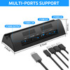 KEKUCULL TV Docking Station for Switch,Docking Station with 4K 1080P HDMI and USB 3.0 Port,Replacement for Official Switch Dock(Not for Switch2 and N