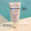 Infinitek Paris | Tinted Mineral Face Sunscreen SPF 50 | Galentines Gifts & Valentines Day Gifts for Women | UVA/UBV and Blue Light Protection, Mat