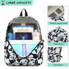 Fuyicat Panda School Backpack for Girls, Kids Teens Elementary Middle School Bag Women College Bookbag Laptop Backpacks