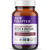 New Chapter Immune Support Reishi & Shiitake Mushroom Blend with Organic Reishi Mushroom, Vegan + Non-GMO, Nootropic Ingredients - 60 ct