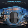 2026 AX3000 WiFi 6 Range Extender, WiFi Extender Signal Booster with Gigabit Ethernet Port, Dual Band (2.4G&5.8G) WiFi Repeater Cover up to 13888sp.f