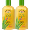 Lily Of The Desert Gelly Moisturizer - 99% Organic Aloe Vera Gel for Skin, After Sun Care with Aloe, Vitamin E Oil, and Vitamin C for Sunburn Relief,