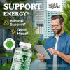 Wild & Organic Adrenal Support Gummies - Pure Adrenal Support Supplements for Women and Men with Ashwagandha Root & Rhodiola Rosea - 60 Pectin-Based