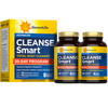 Renew Life Cleanse Smart Advanced Total Body Program, 2-Part Detox Cleanse Promotes Digestive Regularity and Supports Waste Elimination, Herbal Blend