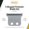 Wahl Professional Adjustable T-Shaped Trimmer Blade, Precision Replacement Blade for Detailer, Hero, and Razor Edger Trimmers