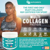 CB Supplements NSF Certified for Sport Multi Collagen Protein Powder Bone, Skin, Hair, and Joint Support | Hydrolyzed Collagen Supplements (58 Servin