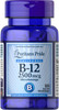 Puritan's Pride Vitamin B-12 2500 mcg Microlozenges, 100 Count