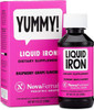 NovaFerrum Yummy | Pediatric Drops Liquid Iron Supplement for Infants and Toddlers | Liquid Iron for Kids | 15mg of Iron Per 1mL Dose | Ages 4 & Unde