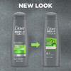 DOVE MEN + CARE Fortifying 2-in-1 Shampoo and Conditioner Fresh and Clean with Caffeine 4 Count For Everyday Care Helps Strengthen and Nourish Hair 1