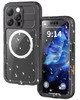 YOGRE for iPhone 16 Case Waterproof with MagSafe, IP68 Full Body Protective Case with Built-in Screen Protector and Camera Control, Heavy Duty Protec
