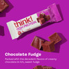 think! Protein Bars, High Protein Snacks, Gluten Free, Kosher Friendly, Chocolate Fudge, Nutrition Bars, 2.1 Oz per Bar, 10 Count (Packaging May Vary