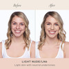 PÜR MINERALS 4-in-1 Love Your Selfie Foundation & Concealer - Longwear Full Coverage Liquid Makeup Foundation with Hydrating Blend for Refined-Lookin