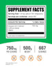 BulkSupplements.com Slippery Elm Bark Extract Powder - Slippery Elm Powder, Sourced from Ulmus Rubra Bark - Gluten Free, 750mg per Serving, 500g (1.1