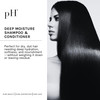 pH PURE HAIR Deep Moisture Shampoo & Conditioner Set - Moisturizing Formula For Dry Damaged Hair - Enriched with Kokum Nut Butter and Rose Extract -