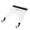 HILLPORT Monitor Arm Laptop Tray Holder Bracket Tablet White 10-16 inch Vesa 75 mm and 100 mm Mounting Plate with Sliding Pad Black XY360W