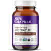 New Chapter Zinc Supplement, Fermented Zinc Complex, ONE Daily for Immune Support + Skin Health, Mineral-Balancing Formula Rich in Copper, Easy to Sw