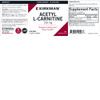 Kirkman - Acetyl L-Carnitine 250 mg - 90 Capsules - Supports Sustained Cellular Energy Production - Hypoallergenic