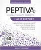 Peptiva 26 Billion CFU Probiotic and Sleep Support - Clinically Validated Multi-Strain Probiotic - Lactobacillus and Bifidobacterium, Melatonin - 60