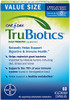 TruBiotics Daily Probiotic, 60 Capsules - Gluten Free, Soy Free Digestive + Immune Health Support Supplement for Men and Women