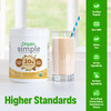 Orgain Organic Simple Vegan Protein Powder, Peanut Butter - 20g Plant Based Protein, With less Ingredients, No Artificial Sweeteners, Gluten Free, No