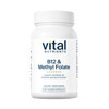 Vital Nutrients Vitamin B12 & Methyl Folate - Vegan Methylated Folate & B12 Supplement - 5-MTHF Plus B12 Supports Nervous System & Metabolism* - Glut