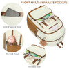 Backpack for Teen Girls Laptop Backpacks 15.6 Inch School Bag for Students Women College Bookbag Travel Daypack (Beige Khaki)