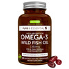 Igennus Ultra Pure Omega 3 Triglyceride rTG Wild Fish Oil 1360mg, IFOS Certified, EPA DHA 1000mg Plus Astaxanthin, Non-GMO, for Men & Women, 180 Soft
