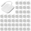 Syrtenty TENS Unit Pads 2x2 44 pcs Reusable Replacement Electrode Patches for Electrotherapy