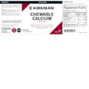 Kirkman - Calcium 250mg with Vitamin D3-120 Tablets - Essential Minerals - Helps Maintain Strong Bones - Hypoallergenic