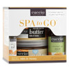 Cuccio 4 Piece Spa To Go Kit  Milk & Honey  Nourishing Skincare Set for Hydration and Softening