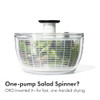 OXO Good Grips Salad Spinner | Lettuce Spinner | Fruit Washer | Fruit Washing Bowl with Strainer | Vegetable Cleaner | Salad Cleaner | Lettuce Washer