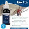 Trace Minerals Ionic Iron - Liquid Drops for Healthy Mindset, Immune System & Energy Support - Ionic Trace Minerals - Derived from Ferrous Sulfate -