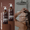 Argan Oil Shampoo and Conditioner Set - Sulfate-Free Formula with Nourishing Moroccan Oil and Keratin -for All Hair, Curly or Straight - Hydrate Repa