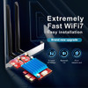 BZIZU WiFi 7 PCIE Card for Desktop PC,Ultra-Fast 9.3Gbps, Intel BE200, Tri-Band 320MHz,Latest Bluetooth 5.4,Ideal for Gaming Streaming,Windows 10/11