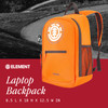 Element Backpack, 15 Inch Laptop Bag, Padded Computer Bag for Commute or Travel, Clay