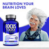 Focus Factor Brain Supplement Multivitamin Improve Memory and Clarity Boost Concentration Neuro Energy Learning Reasoning for Men and Women 180 Table
