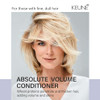 Keune Care Absolute Volume Conditioner, Volumizing & Thickening Conditioner for Fine Hair, 8.5 Fl Oz