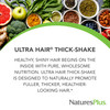 Natures Plus Ultra Hair Thick Shake - 1 lb, Hair Protein Shake - French Vanilla Flavor - Healthy Hair Growth Supplement with Vitamins & Minerals - No