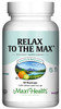 Maxi Health - Relax to The Max Stress Relief Formula (60 Count) Capsules with Vitamin C, Calcium, L-Theanine, L-Taurine & Amino Acids - All Natural C