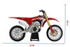 NewRay 57443 "Honda CRF450R 2012" Model Motocross