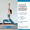 EuroMedica Active B Complex - Supplement to Aid Heart Health with Bioactive B Vitamins - Supplement with Folate & Calcium - B Complex Capsules to Aid