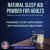 Dr. Prices Natural Sleep Aid Powder  Berry-Citrus, 30 Packs | Sleep Powder Drink Mix with Magnesium, Microdose Melatonin & Tryptophan | Sleep Suppo