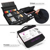 HIFORNY 126 PCS Drawing Kit Sketching Pencil Set,Sketch Pencils Art Supplies with 3-Color Sketchbook,Graphite,Charcoal,Blending Tools,Drawing Pencils