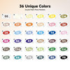 Arrtx 36 Colors Acrylic Paint Pens for Rock Painting, Art Supplies, Fabric Paint, Waterproof Paint DIY