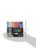 uni POSCA PC-1M Water-Based Paint Markers, Extra Fine Tip (0.7mm), Assorted Colors, 16 Pack