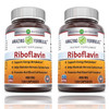 Amazing Formulas Riboflavin 400 mg Capsules | Vitamin B2 Supplement | Non-GMO | Gluten Free | Made in USA (120 Count | 2 Pack)